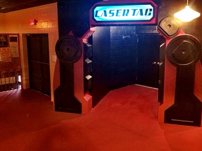 Laser Tag Entry Front View